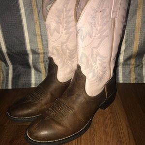 Pink Ariat Boots